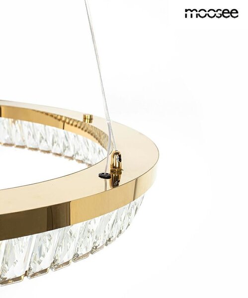 MOOSEE Savoy 80 LED Kristály Függőlámpa Arany