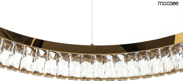 MOOSEE Savoy 80 LED Kristály Függőlámpa Arany
