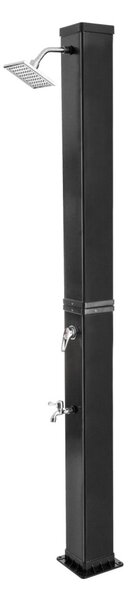 Napelemes zuhany G21 Ruby 40 l, fekete