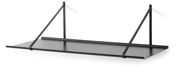 Edge fekete fali polc, 65 x 27 cm - Hammel