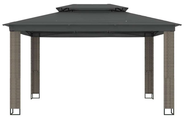 VidaXL Dupla Tetős Pavilon - 3,94 x 2,96 m