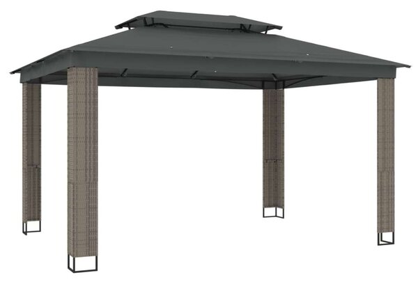 VidaXL Dupla Tetős Pavilon - 3,94 x 2,96 m