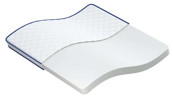VidaXL Memóriahabos Matrac - 200x200x17 cm