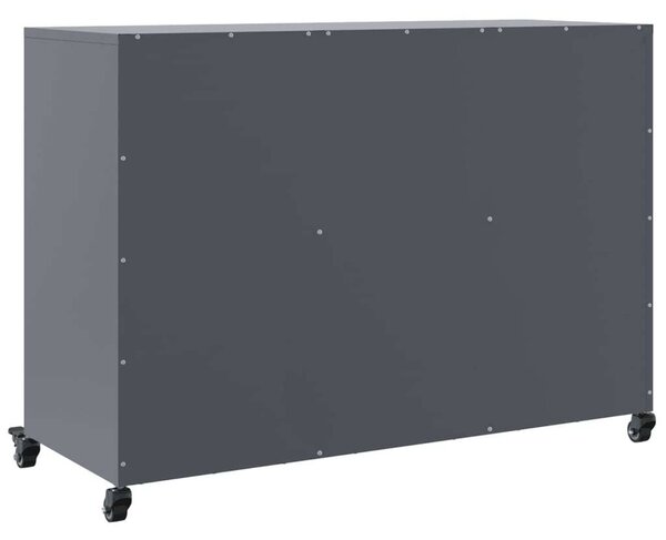 VidaXL Acéltárolószekrény - 6 Ajtó - 100,5x39x72 cm