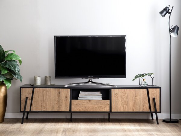 TV állvány BLACKPOOL Barna/fekete
