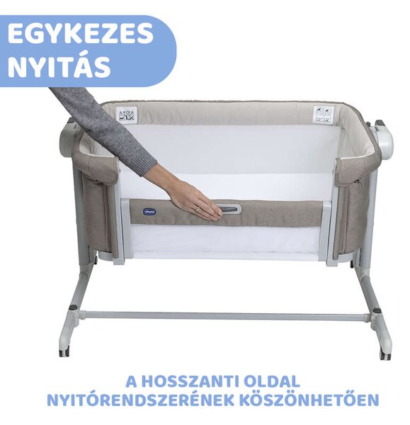 Chicco Next2Me Magic Evo Babaágy - Együttalvó Kiságy