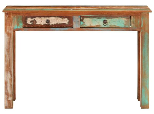 VidaXL Tálalóasztal - Újrahasznosított Fa - 110x30x75 cm