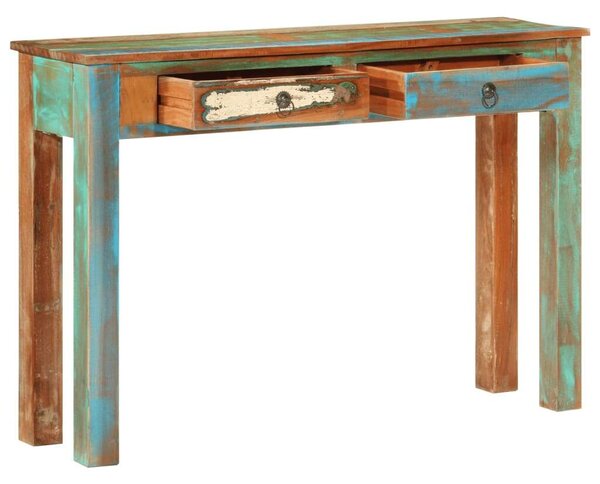 VidaXL Tálalóasztal - Újrahasznosított Fa - 110x30x75 cm