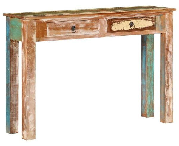 VidaXL Tálalóasztal - Újrahasznosított Fa - 110x30x75 cm