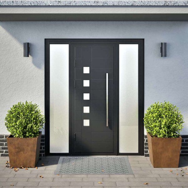 VidaXL 2 db corten acél kerti növénytartó 50 x 50 x 50 cm