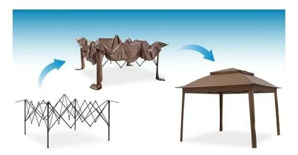 Marimex Vista Kerti pavilon, 3 x 3 x 2,9 m