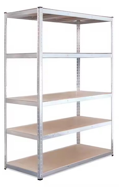 Salgó polc, 5 szintes 200x120x60.5cm, horganyzott