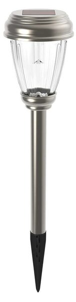 Retlux RGL 102 LED Napelemes kerti lámpa 41cm - ezüst