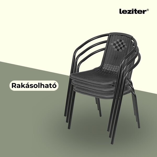 Elzas 4+1 kerti bútor garnitúra szett