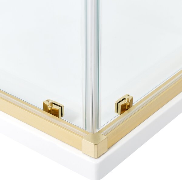 Zuhanykabin TELA 80 x 80 x 185 cm Arany