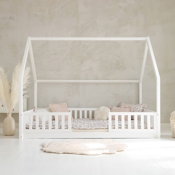 Luloo Bianco Duo Fehér Montessori Házikó Ágy (140x200 cm)