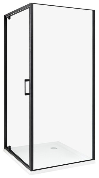 Zuhanykabin DARLI 90 x 90 x 185 cm Fekete