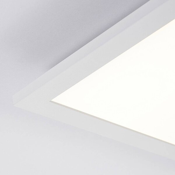 Arcchio LED panel, CCT Lysander, 39 cm, fehér, alumínium, dimmelhető, Fehér / opál, Dolgozószoba / Iroda, Alumínium, Modern