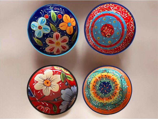 Kisméretű kerámia salátástál 15 cm x 4 cm-es méretben