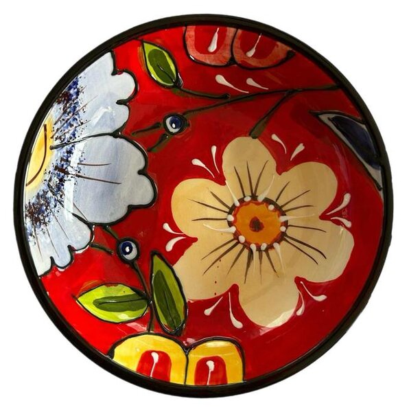 Kisméretű kerámia salátástál 15 cm x 4 cm-es méretben