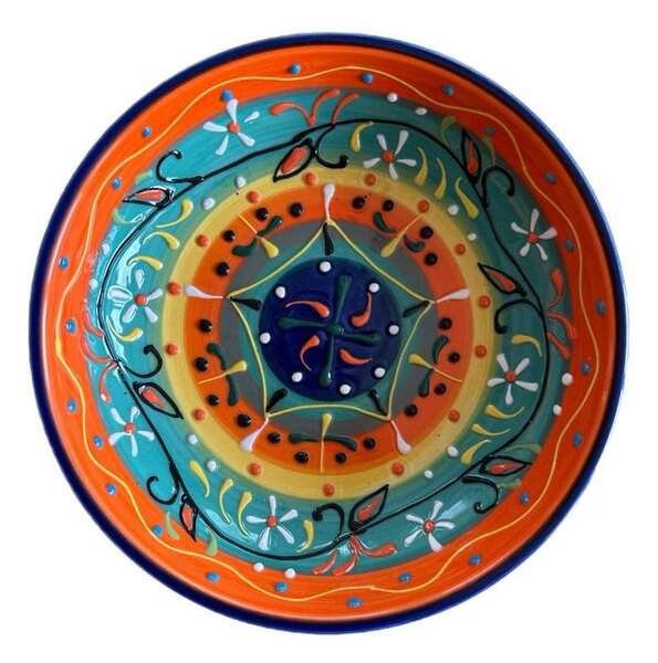 Kisméretű kerámia salátástál 15 cm x 4 cm-es méretben