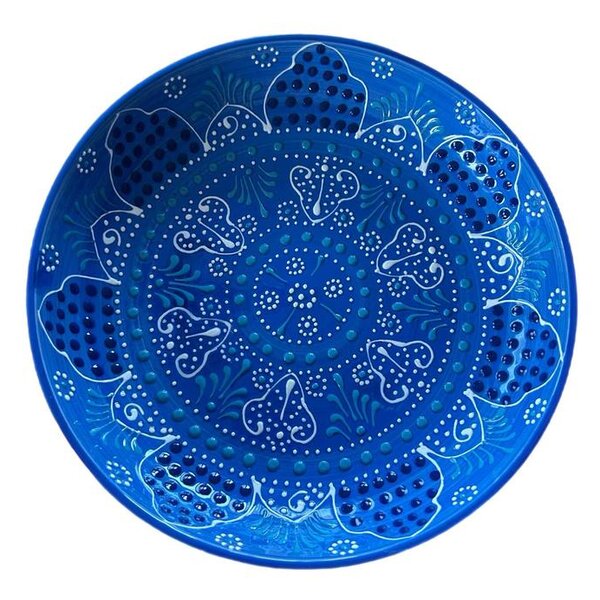 Toscana Azzurro kerámia salátástál – 26 c
