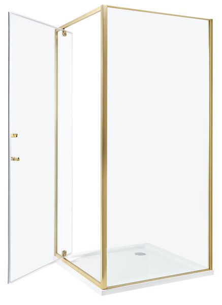 Zuhanykabin DARLI 90 x 90 x 185 cm Arany