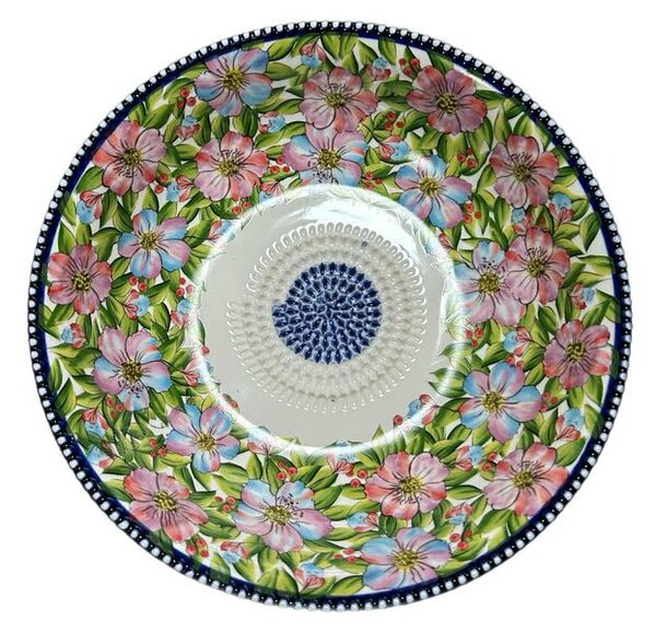 Salátástál kaparó felülettel a közepén 23,5 cm x 23 cm