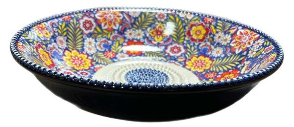 Salátástál kaparó felülettel a közepén 23,5 cm x 23 cm