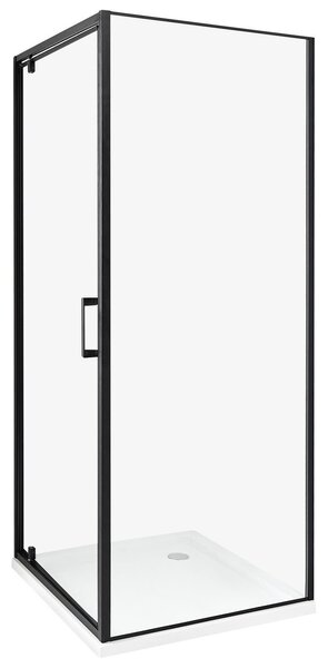Zuhanykabin DARLI 70 x 70 x 185 cm Fekete