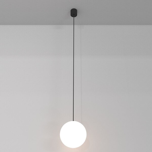 Maytoni modern függeszték luna fehér fekete myp039pl-5w4k-20ins-b