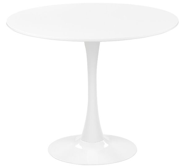 Fehér Dizájn Étkezőasztal ⌀ 90 cm BOCA