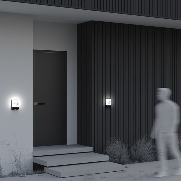 Maytoni modern kültéri fali lámpa row grafit myo448wl-l9gf3ksr IP44