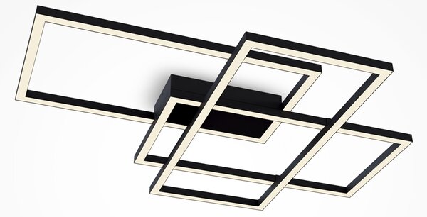 Maytoni modern mennyezeti lámpa line fekete mymod016cl-l80bk
