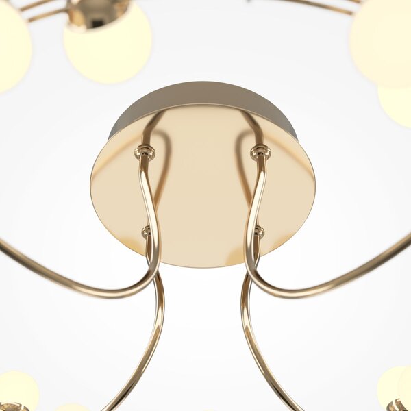 Maytoni modern mennyezeti lámpa tessara fehér sárga mymod081cl-l36g3k