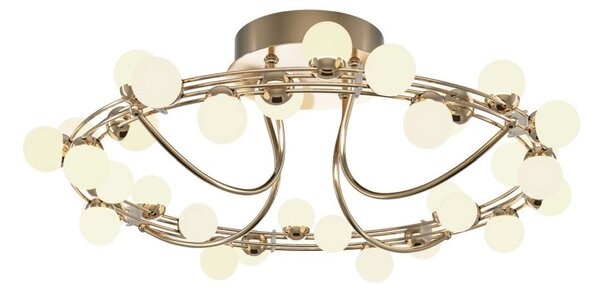Maytoni modern mennyezeti lámpa tessara fehér sárga mymod081cl-l36g3k
