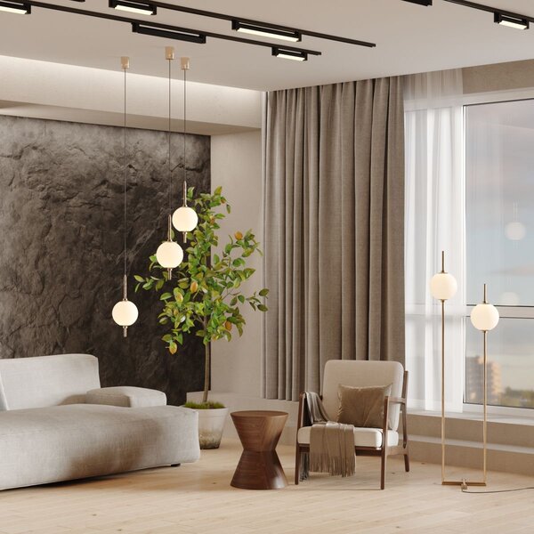 Maytoni modern függeszték the sixth sense fehér sárgaréz myz020pl-l6bs3k