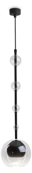 Maytoni modern függeszték ros fekete átlátszó mymod227pl-01b