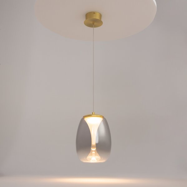 Maytoni modern függeszték splash füstös arany mymod282pl-l8g3k