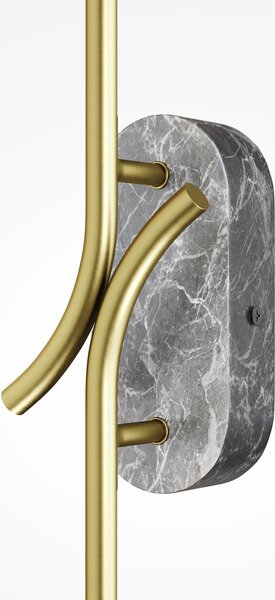 Maytoni modern fali lámpa renaissance fehér sárgaréz mymod256wl-l5bs3k2