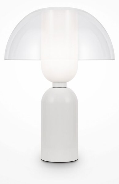 Maytoni modern asztali lámpa memory fehér átlátszó mymod177tl-01w
