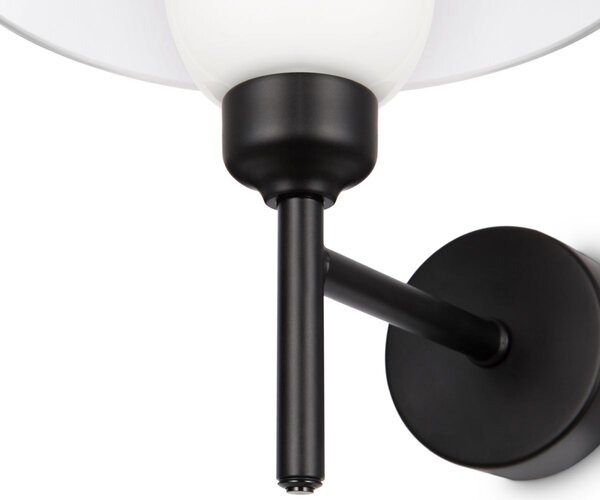 Maytoni modern fali lámpa memory fekete átlátszó mymod177wl-01b
