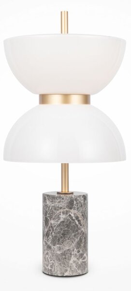 Maytoni modern asztali lámpa kyoto fehér szürke arany mymod178tl-l11gr3k