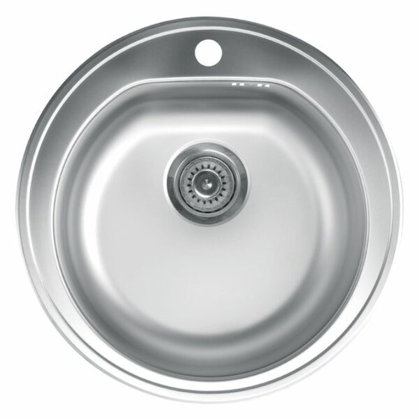 Metalac Venera E510 Egymedencés Mosogatótálca - Inox