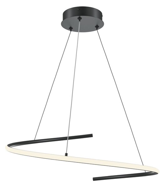 Maytoni modern függeszték curve fehér fekete mymod242pl-l33bk