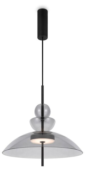 Maytoni modern függeszték bangkok fekete szürke mymod185pl-l11b3k3