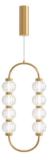 Maytoni glamour modern függeszték amulet átlátszó arany mymod555pl-l11g3k