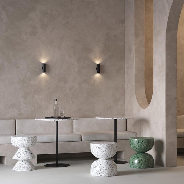 Maytoni modern fali lámpa focus s fekete myc068wl-02b