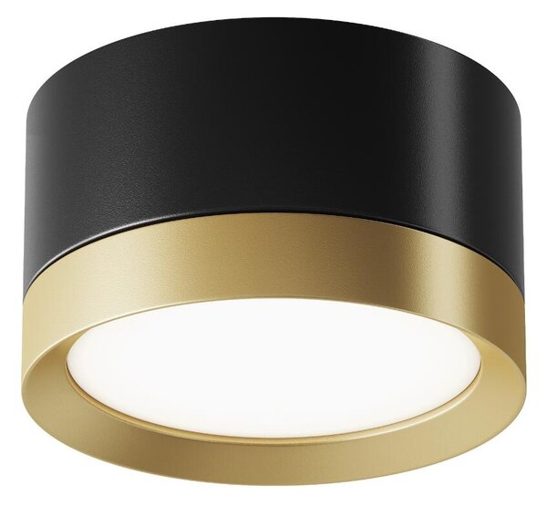 Maytoni modern spot lámpa hoop fekete arany myc086cl-gx53-srd-bg