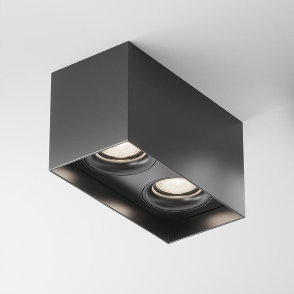 Maytoni modern spot lámpa slim fekete myc015cl-02b
